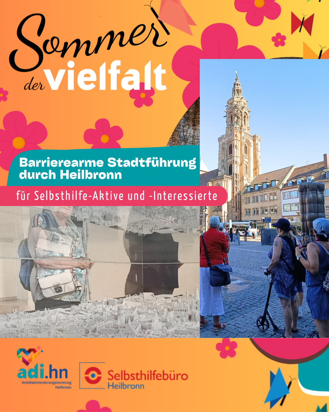 Barrierearme Stadtführung - Sommer der Vielfalt