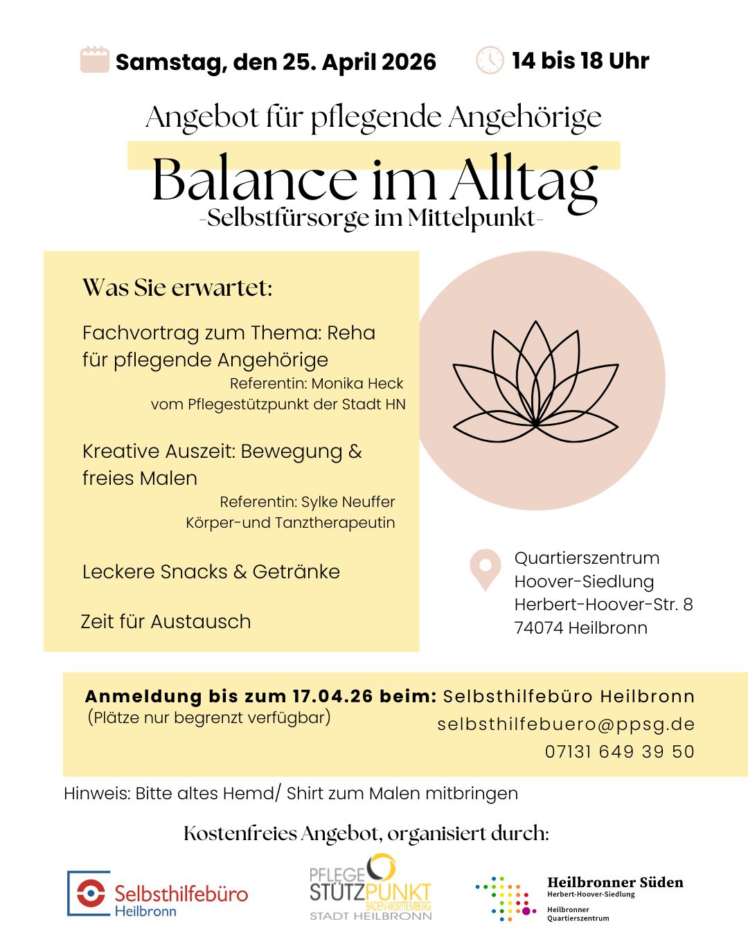 Balance im Alltag - Infos