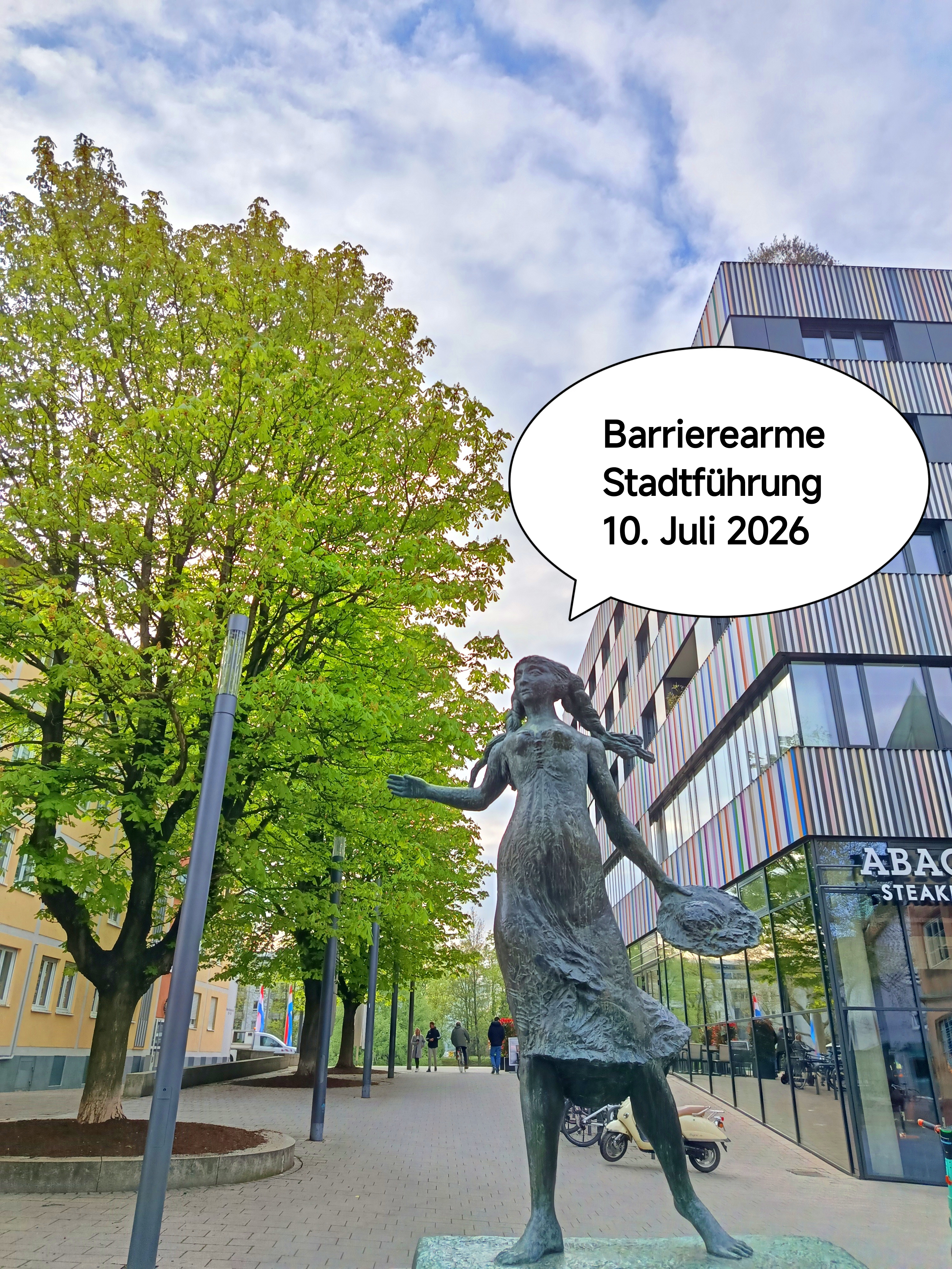 Barrierearme Stadtführung - Sommer der Vielfalt