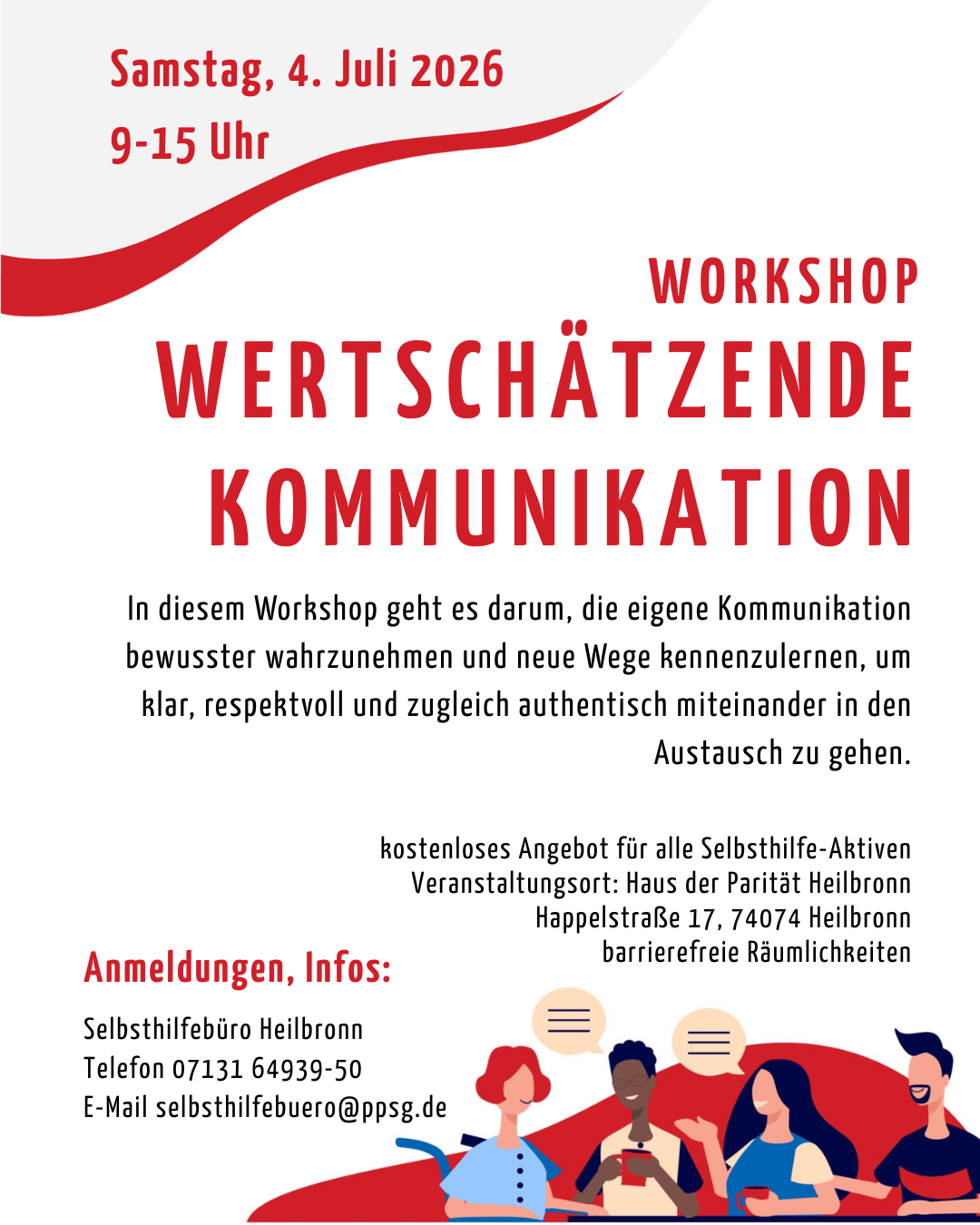 Workshop Wertschätzende Kommunikation